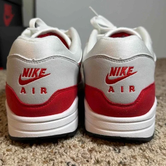 Nike Air Max 1 OG Anniversary 'Red' 2017 - Picture 4 of 6